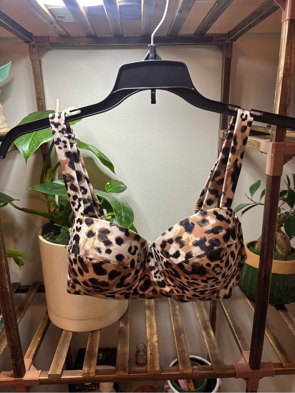 Leopard Print Padded swimsuit - Animal Print Women’s
